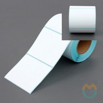 굿마켓 롤 감열 라벨 400매 70X60MM 물류라벨 농산물스티커 가격표시라벨지 택배송장용지