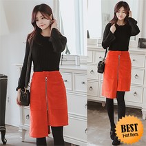 피오뜨 7980.상큼발랄 언발 스커트