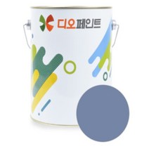 디오페인트 벽면/벽지/방문페인트(저광) 4L, 스테디28(라이트 오션)