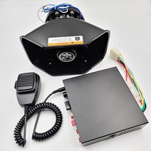 싸이렌 스피커 마이크혼 크락션 사이렌 전자혼 자동차 CJB200W 경고 경적 구급차 경찰차 원격 마이크 확성기 경보 시스템 200W 12V, 4D