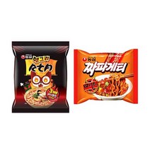농심 앵그리너구리5개+사천짜파게티5개, 1세트