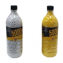 PET병 대용량 아카데미 밀리터리 탄알 총알, 탄 800발통 6개
