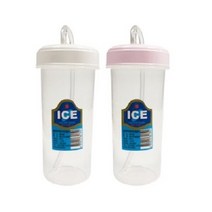 와이딜 덕신 빨대컵 300ml 병원물컵 빨대물병 PP빨대