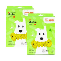 핏펫 the 잇츄 대용량 그린 S 43p, 4개, 연어 + 파슬리 혼합맛