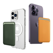 데이플랜 맥세이프 카드지갑 아이폰 애플 교통카드, 레드