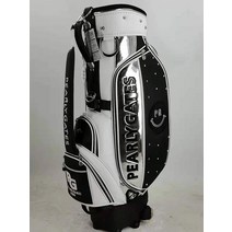 골프백 신형 트랙터 가방 트레일러 남녀 공용 골프백 GOLF 골프백, 검은색