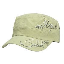 라핑 크림슨 스케치 군모 남녀공용 캡모자