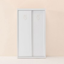 레오가구 슬라이딩쿠페 쉐비 바이엘 장롱/옷장 (2통구성), 4서랍장, 옷봉장