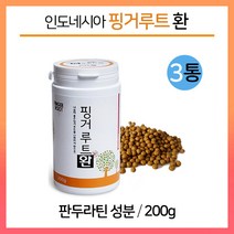 판두라틴 핑거루트 분말 환 인도네시아산 식이섬유 대사량 증가 식품, 200g, 3통