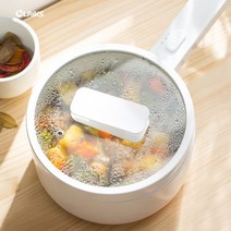 olayks 700w multicooker 요리 냄비 요리기구 1.5l 전기 냄비 팬 붙지 않는 삶은 증기선 가정용 슬로우 쿠커, 탑 스티머 없음