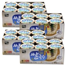 백제 쌀국수 컵 58g x 6입 x 4, 멸치맛