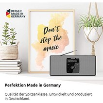 TechniSat DIGITRADIO 2 S - 배터리 포함 휴대용 DAB 스테레오 라디오(DAB+ FM Bluetooth 오디오 스트리밍 OLED 디스플레이 헤드폰 잭 스테레오 2W RMS) 블랙/실버-25785, 흰색을 알고