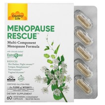 컨트리라이프 Menopause 메나포즈 레스큐 60베지캡슐