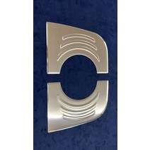 메르세데스 벤츠 스프린터 906 (2007-2018) / 2 부품 후면 엠블럼 프레임 커버 크롬 자동차 액세서리, 01 Chrome
