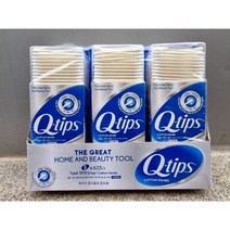 큐팁스 코튼 스왑 면봉, 3팩