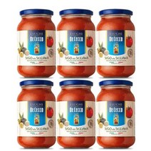 데체코 파스타 소스 400g x 6병, 시칠리아나