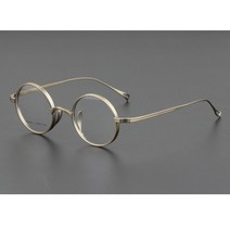 티타늄 가벼운 복고 안경테 깔끔한 심플 디자인 레트로 존레논 안경 남자여자
