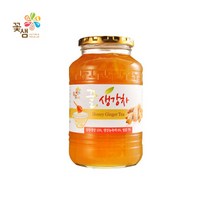 꽃샘 꿀 생강차 1kg 전통차 차 꿀차 100 생강 생강청