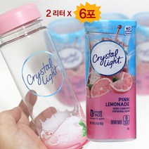 크래프트하인즈 크리스탈 라이트 핑크 레몬에이드 분말, 82g, 1개