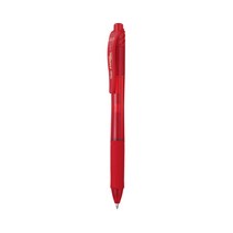펜텔 에너겔 X 중성펜 0.5mm 0.7mm, 레드(0.7), 12입