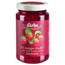 Darbo 다보 1/3 Less Sugar 딸기잼 250g (병제품)