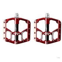 자전거 방수 자전거 클립 MTB 라이딩 페달 자전거 타기 페달 절약 너트 씰 및 먼지 스프 루프, 빨간색