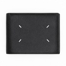 메종 마르지엘라 22SS 스티치 블랙 지퍼 반지갑 SA1UI0019P4745T8013