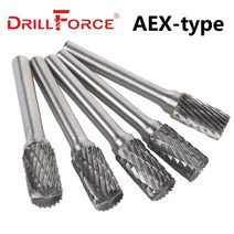 로터리바 drillforce 1pc aex type tungsten carbide 파일, aex1625m06