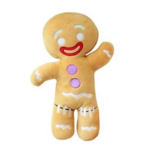 귀여운 진저 브레드 남자 플러시 장난감 아기 진정 인형 비스킷 남자 베개 다시 쿠션, 50cm