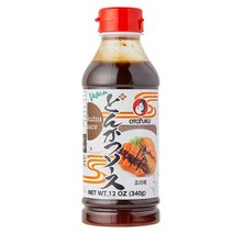 일본 오타후쿠 비건용 돈까스 돈가츠 소스 340g