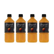 오리지날 쥬스 블랙 라벨 콜스 마트 Original Juice Co. Black Label Chilled Orange Juice 4팩 600ml