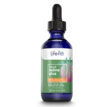액상 요오드 플러스 요오드화 칼륨&요오드 함유 무맛 오렌지맛 59ml(2fl oz) Life-flo, 천연오렌지맛