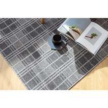 팀조 네덜란드 사이잘룩 체크 수입 러그 거실 맞춤 Timzo 사계절 카페트150x200cm