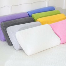 [이솔홈] 국내산 순면 피그먼트 메모리폼 베개커버 기능성베개, 10_블루:메모리폼베개