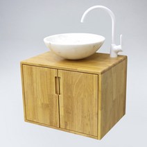 도로시 벽걸이 원목 하부장세면대(메이플), 선택안함, 선택안함