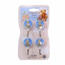 노노스 원형 행거 (4P) 소품걸이 벽후크 고리후크, 단품, 단품