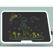 해외직구상품 샤오미 전자노트 LCD 전자칠판 스크린 20인치, 1개, 10인치 컬러