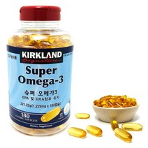 코스트코 커클랜드 슈퍼 오메가3 180캡슐 장용성