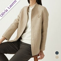 올리비아로렌 봄 밴드넥 숏 자켓 VOPFUYS1211 NC대전중앙로점