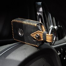 볼보 XC60 XC40 S60 S90 XC90 가죽 키케이스 홀더, 다크블루