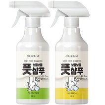 어라운드미 보들보들 풋샴푸 500ml X2개 / 대용량 발냄새제거제, 02_풋샴푸 모링가 500ml X2개