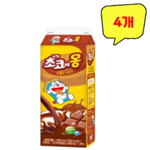 남양 대용량 초코에몽 900ml x 4개