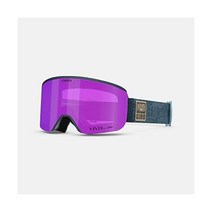 지로 Ella 스키 고글 여자 스노우보드 2개 렌즈, Ano Harbor Blue Adventure Grid, Vivid Pink/Vivid Infrared