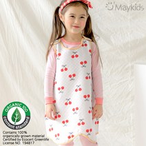 메이키즈 스몰체리 오가닉 수면조끼