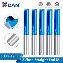 밀링 커터 톱니 드릴 XCAN 스트레이트 엔드 밀 4mm/6/8/10/12mm 생크 PVC 플라스틱 CNC 조각 비트 도구, 112.6x6x32x60L - 10pcs
