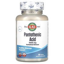 KAL KAL 판토텐산 1 000mg 100정, 3개