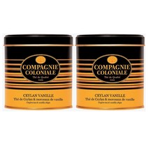 Compagnie Coloniale Ceylon Vanilla Tea 프랑스 꼼빠니꼴로니알 셀론 바닐라 홍차 130g 2통