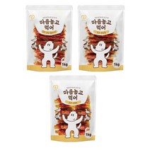 [반려생활연구소] 피랩 마음놓고 먹어 - 오리 고구마/ 오리 안심 슬라이스/ 오리 우유껌 1kg 대용량, 오리 안심 슬라이스