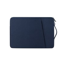 다앤다 포켓 노트북 파우치 삼성 맥북 LG 그램 13 15 15.6 인치 수납 손잡이 가방, 네이비
