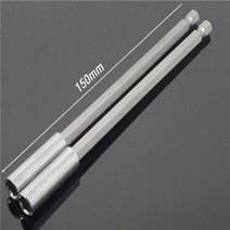 코너비트 마그네틱 전기 스크루 드라이버 확장 비트 퀵 육각 섕크 로드 1/4 75 300mm-146, 5.2Pcs 150mm
